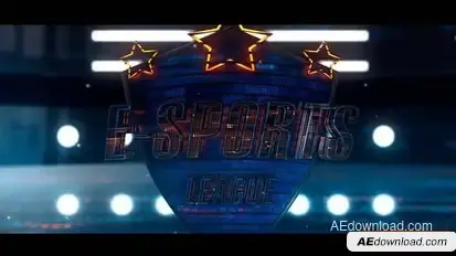 E3D E-sports Openers template preview