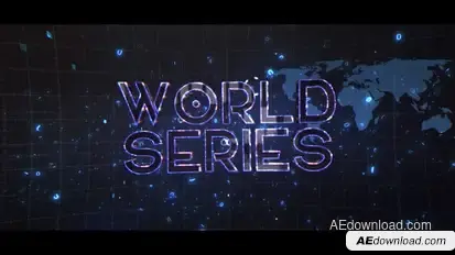 E3D W Series Logo Stings template preview