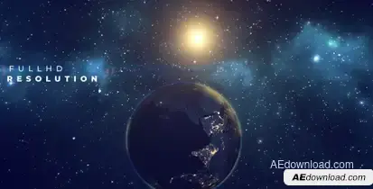 Earth Planet Title Openers template preview