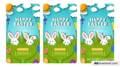 Easter Day Instagram Story Easter template preview