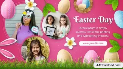 Videohive Easter Day Promo Easter template preview
