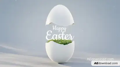 Easter Egg Reveal Easter template preview