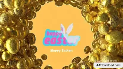 Easter Logo Reveal Easter template preview