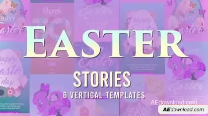 Easter Stories Easter template preview