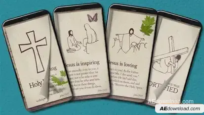 Easter Stories Easter template preview