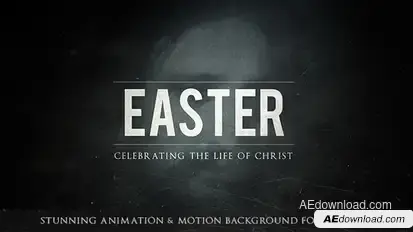 Easter Worship Package Easter template preview