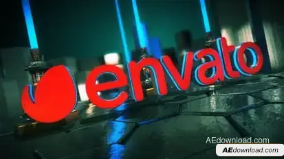 Echo - Element 3D Logo Reveal Openers template preview