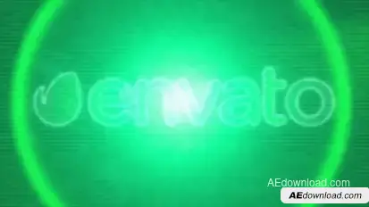 Echo Distortion Logo Stings template preview