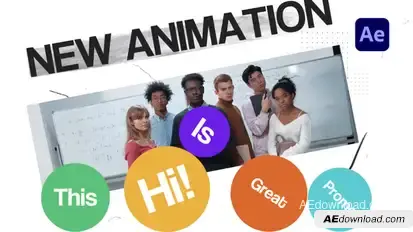 Stopmotion Education Opener Openers template preview