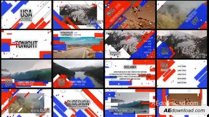 Edit USA TV Broadcast Essentials broadcast-packages template preview