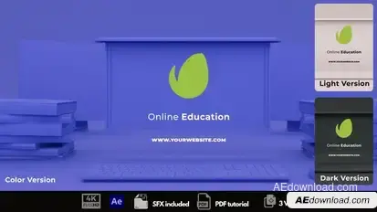 Education Logo Reveal Logo Stings template preview
