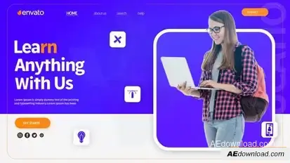 Education Slideshow Openers template preview