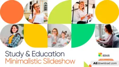 EDUS - Education Slideshow Video Displays template preview