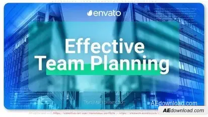 Effective Team Planning Presentation Openers template preview
