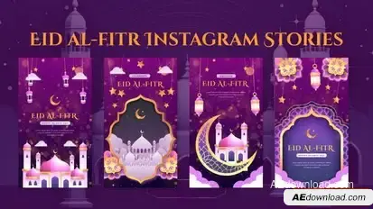 Videohive Eid al-Fitr Instagram Stories | Ramadan Instagram stories Openers template preview