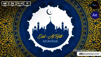 Eid Al-Fitr Intro | Eid Mubarak Opener broadcast-packages template preview