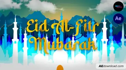 Eid Al-Fitr Mubarak Openers template preview