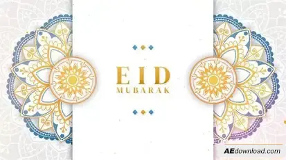 Eid Mubarak Intro Openers template preview
