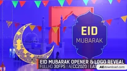 Eid Mubarak Opener Openers template preview
