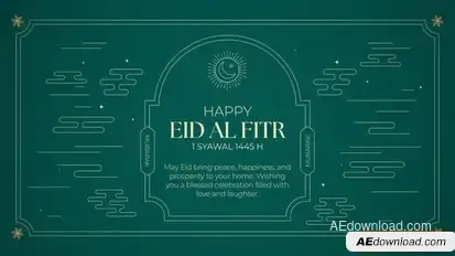 Eid Mubarak Opener Openers template preview