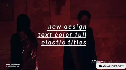 Elastic Titles | After Eeffects Titles template preview
