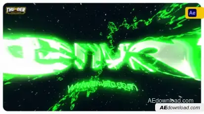 Electric Impact Logo Reveal Logo Stings template preview