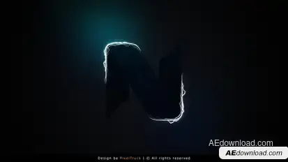 Electricity Logo Reveal Logo Stings template preview