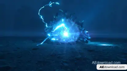 Electricity Logo Reveal Logo Stings template preview