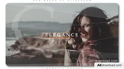 Elegance Cinematic Opener | Slideshow Video Displays template preview