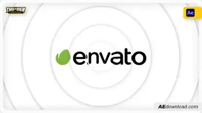 Elegance Drop Logo Reveal Logo Stings template preview