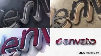 Element 3D Logo Reveal Logo Stings template preview