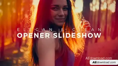 Elegant and Clean Opener Slideshow Openers template preview