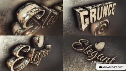 Elegant And Grunge Epic Opener 3D Openers template preview