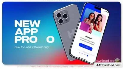 Elegant App Promotion Product Promo template preview