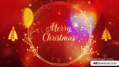 Elegant Christmas Greetings Openers template preview
