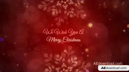 Elegant Christmas Wishes Openers template preview