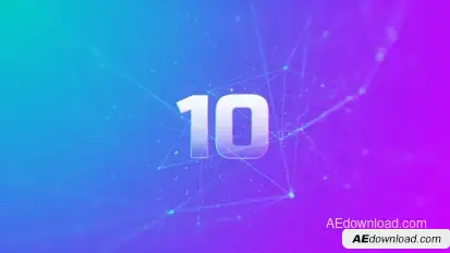 Elegant Countdown Logo Elements template preview
