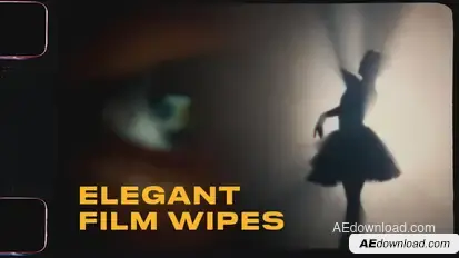 Elegant Film Wipes | After Effects Elements template preview