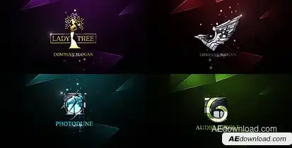 Elegant Glossy Logo Logo Stings template preview