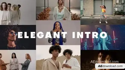Elegant Intro Openers template preview
