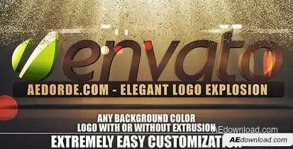 Elegant Logo Explosion Logo Stings template preview