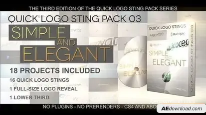 Elegant Logo Pack Logo Stings template preview