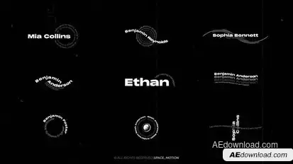 Elegant Lower Thirds & Titles _AE Elements template preview