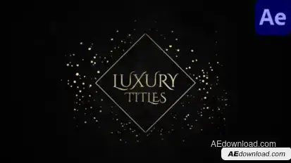 Elegant Luxury Wedding Titles Titles template preview