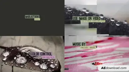 Elegant Minimal Video Displays template preview