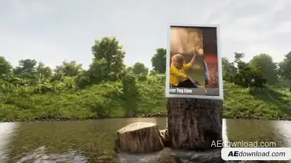 Elegant Natural Slideshow Video Displays template preview