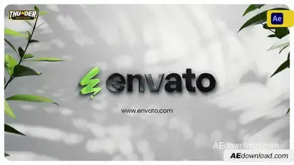 Elegant Nature Logo Reveal Logo Stings template preview