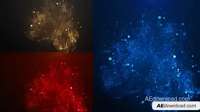 Elegant Particle Logo 2 Logo Stings template preview