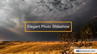 Elegant Photo Slideshow Openers template preview