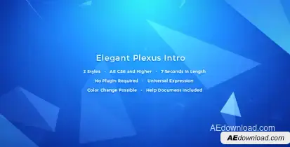 Elegant Plexus Intro Openers template preview